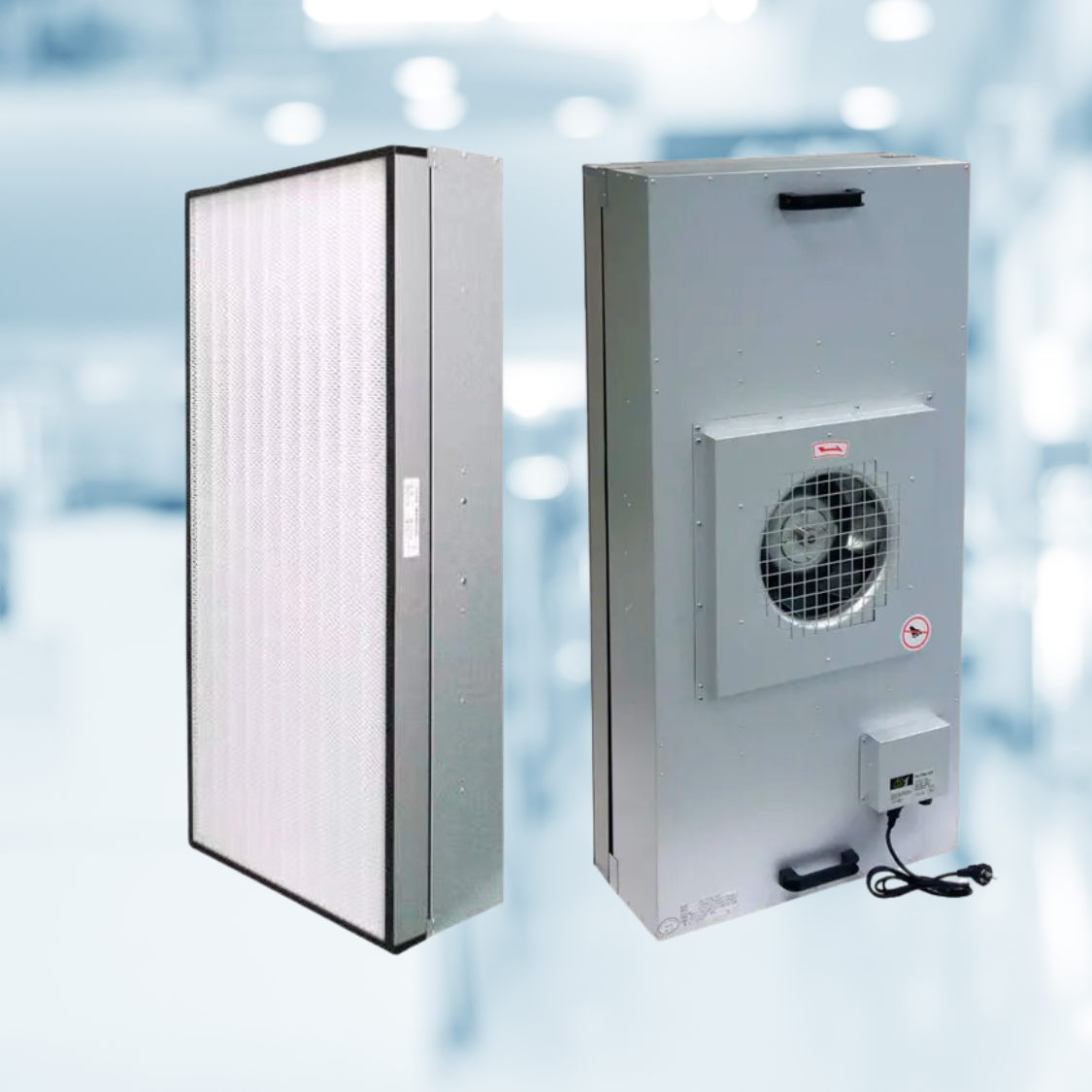 Hotte à flux laminaire avec filtre HEPA H14