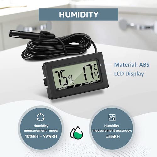 Hygrometer/Thermometer met sonde