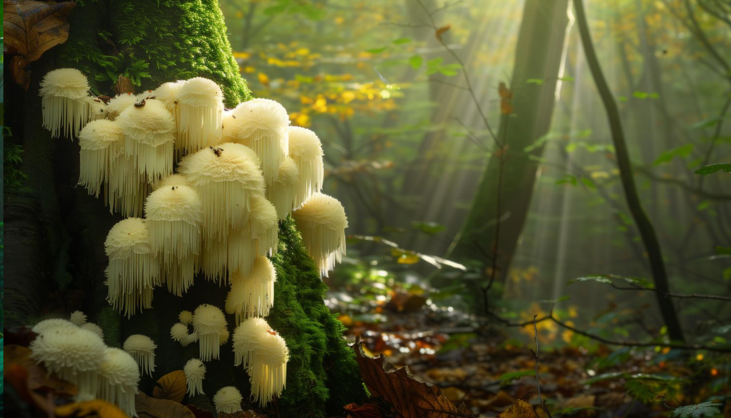 Lions Mane-paddestoelen