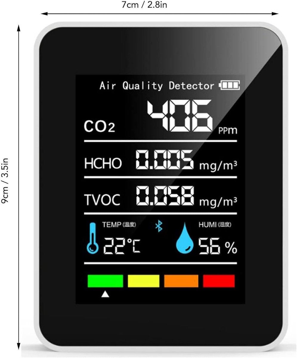 5-in-1 air quality meter