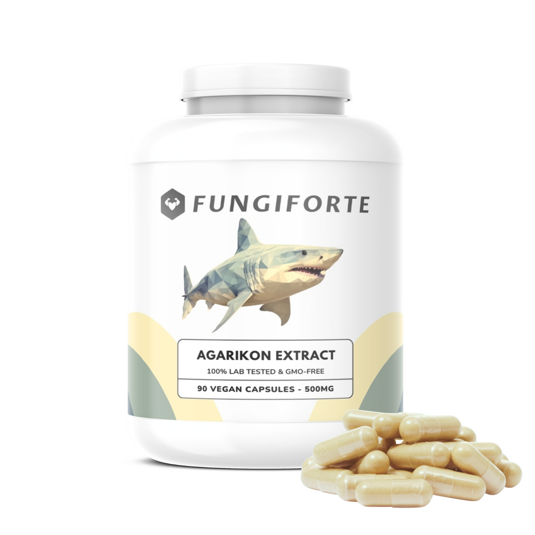 Agarikon Extract 500mg (organic) - 90 pieces