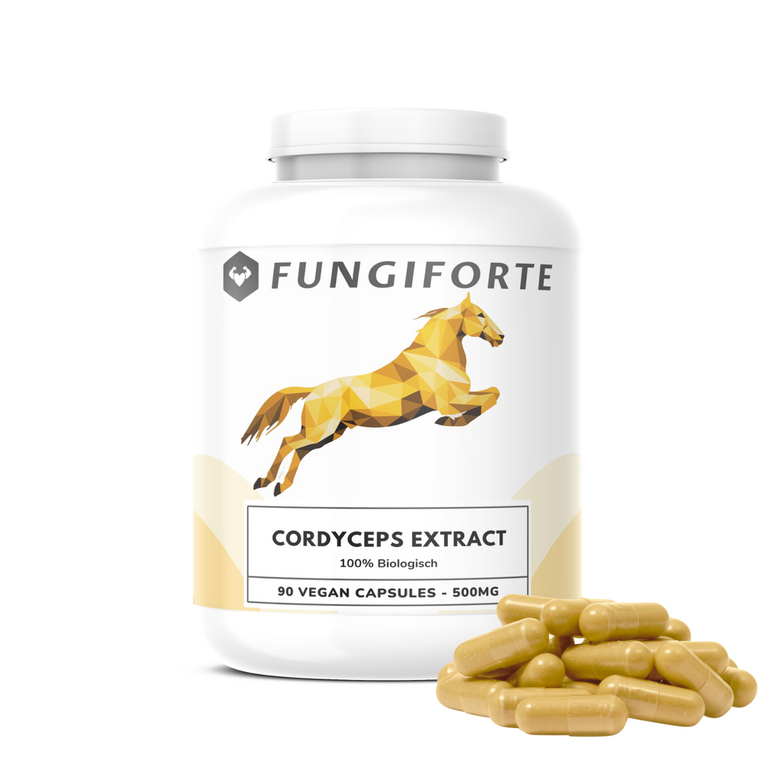 Cordyceps Extract 500mg (organic) - 90 pieces