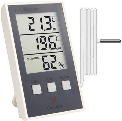 Hygrometer met thermometer