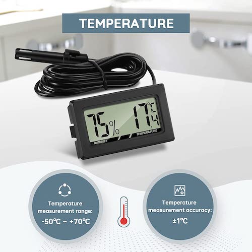Hygrometer/Thermometer met sonde